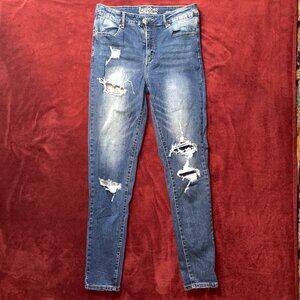 Resfeber Skinny Size 12 Distressed Jeans
